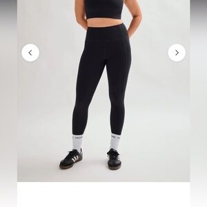 Girlfriend Black Leggings